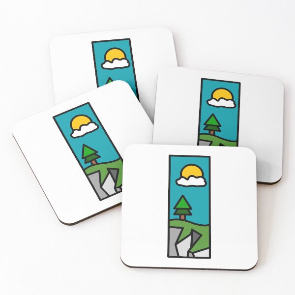 Item preview, Fir tree on mountain designed and sold by edgART-meta.