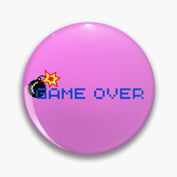 Item preview, Game Over Retro Explosion designed and sold by LMoonDesigns.
