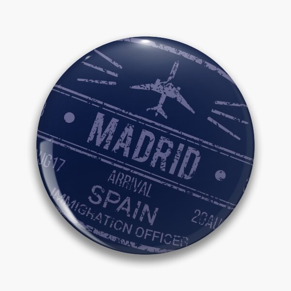 Item preview, Spain, Madrid - Passport Stamp designed and sold by Sejmen.