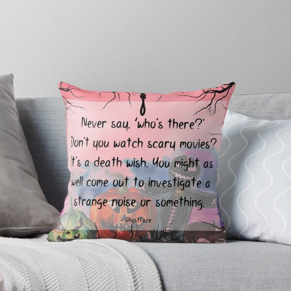 Item preview, Funny Halloween Quote - What Is Your Favorite Scary Movie? designed and sold by GWTF-Designs.