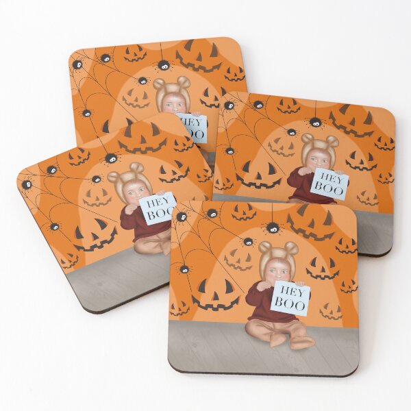 Item preview, Hallowwen, ghost, pumpkin, child.  designed and sold by Zhyhun-Art.