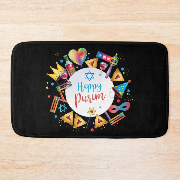 Item preview, Happy Purim Kids Party Decoration. Gifts Jewish Holiday Traditional symbols designed and sold by sofiartmedia.
