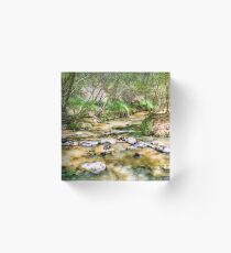 Calf Creek Acrylic Block