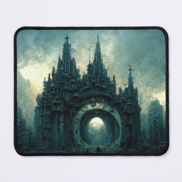 Item preview, Vampire Portal Zone Castle CG painting designed and sold by SeriMurata.