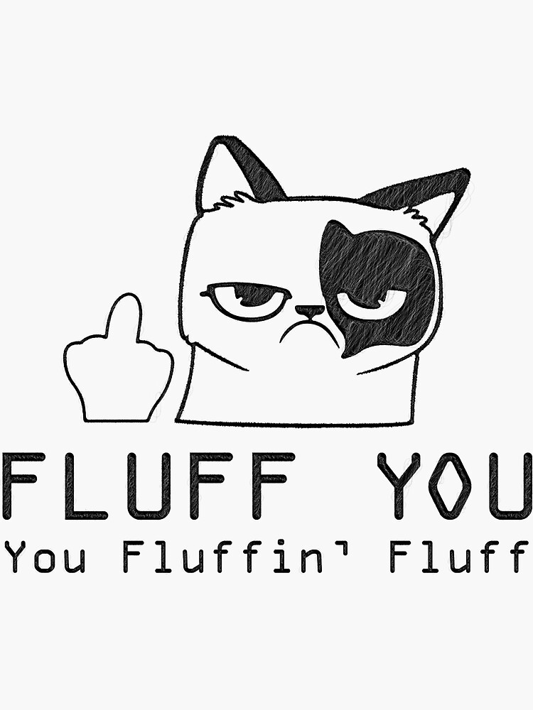 Fluff You You Fluffin' Fluff Funny Cat Lover T-Shirts Fluff You You Fluffin' Fluff Funny Cat Lover T-Shirts