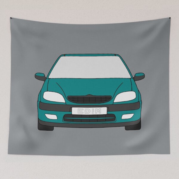 Item preview, Citroen Saxo VTS VTR facelift 1999-2004 torquoise color designed and sold by EdimDesign.