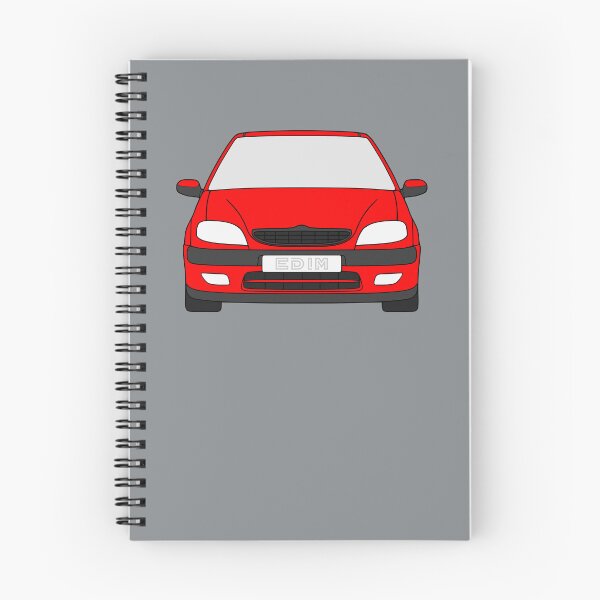 Artikelvorschau, Citroen Saxo VTS VTR Facelift 1999–2004, rote Farbe entworfen und verkauft von EdimDesign.