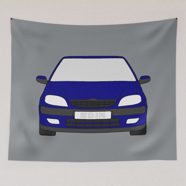 Item preview, Citroen Saxo VTS VTR facelift 1999-2004 blue color designed and sold by EdimDesign.