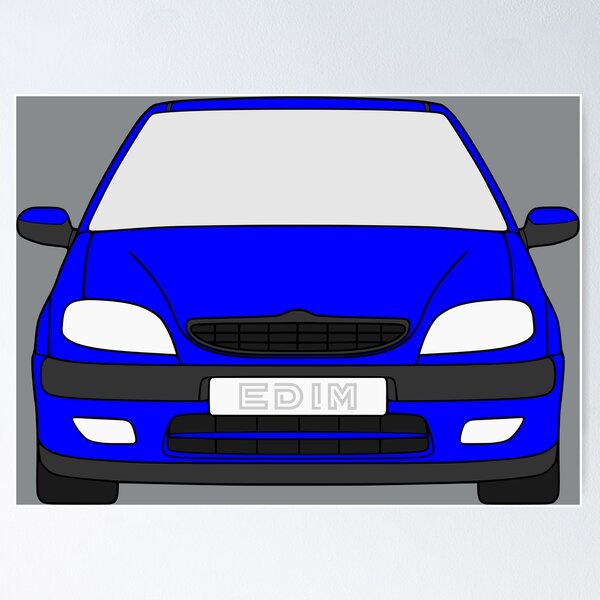 Citroen Saxo Illustration - White by marioramosart