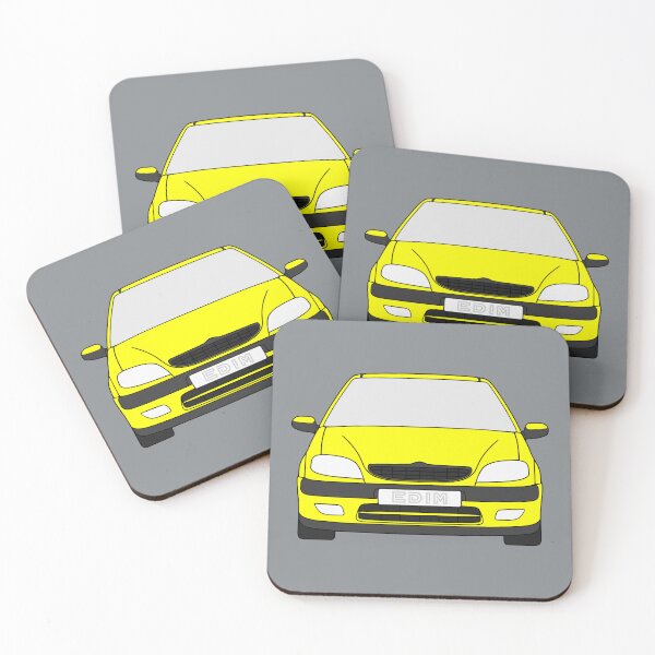 Item preview, Citroen Saxo VTS VTR facelift 1999-2004 yellow color designed and sold by EdimDesign.