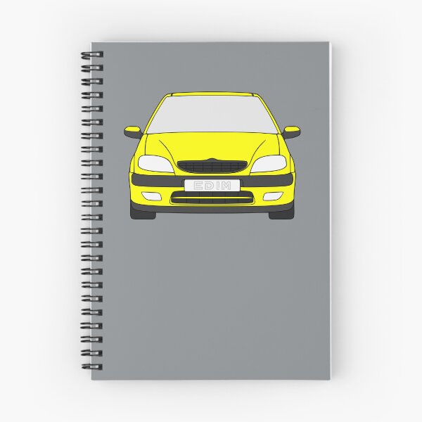 Artikelvorschau, Citroen Saxo VTS VTR Facelift 1999-2004, gelbe Farbe entworfen und verkauft von EdimDesign.