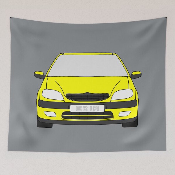 Item preview, Citroen Saxo VTS VTR facelift 1999-2004 yellow color designed and sold by EdimDesign.