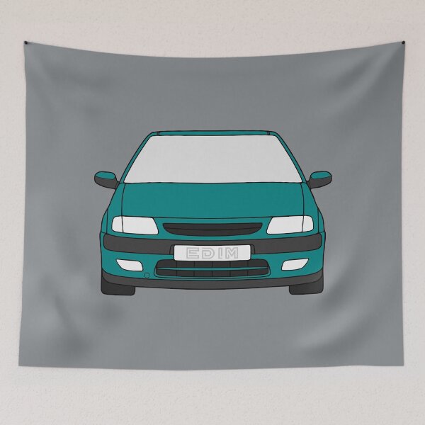 Item preview, Citroen Saxo VTS VTR 1996-1999 torquoise color designed and sold by EdimDesign.