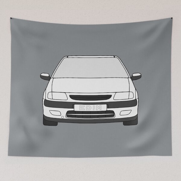 Item preview, Citroen Saxo VTS VTR 1996-1999 white color designed and sold by EdimDesign.