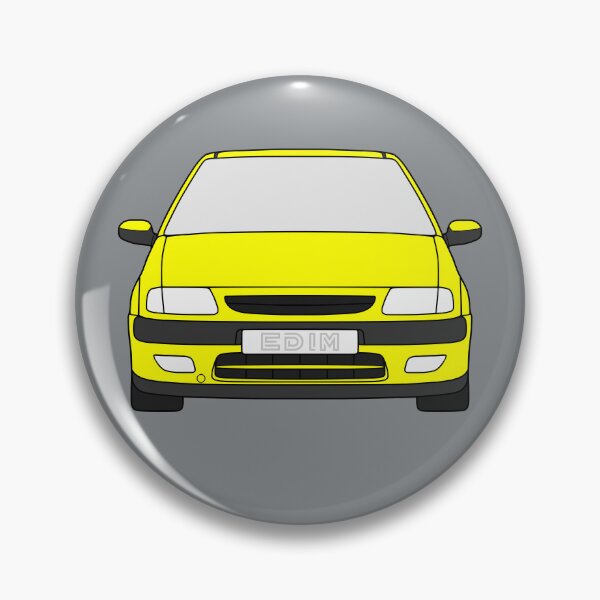 Item preview, Citroen Saxo VTS VTR 1996-1999 yellow color designed and sold by EdimDesign.