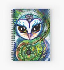 The Shining One, original illustration by Sheridon Rayment Spiral Notebook