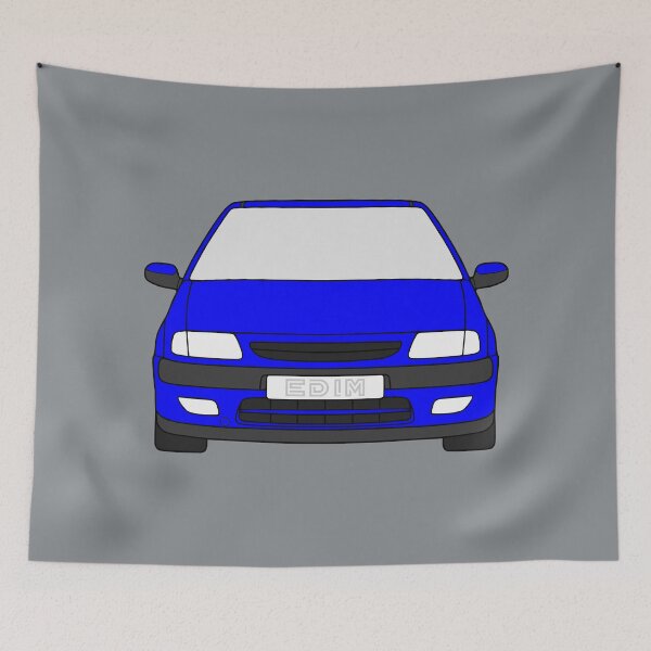 Item preview, Citroen Saxo VTS VTR 1996-1999 light blue color designed and sold by EdimDesign.