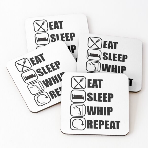 Item preview, Eat Sleep Whip Repeat - Climbing designed and sold by chriswilson111.