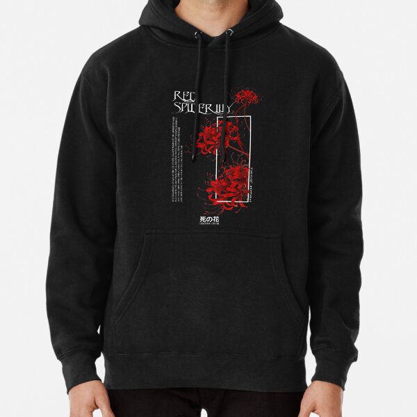 Red deals aesthetic hoodie