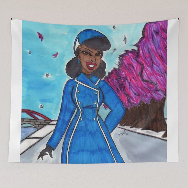 Item preview, Winter stroll designed and sold by Ronald Woods.