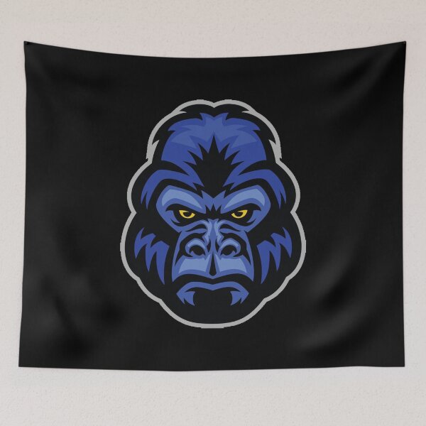 Item preview, Bad Gorilla Head Art Design Draw Street Art designed and sold by BK-Fishing.