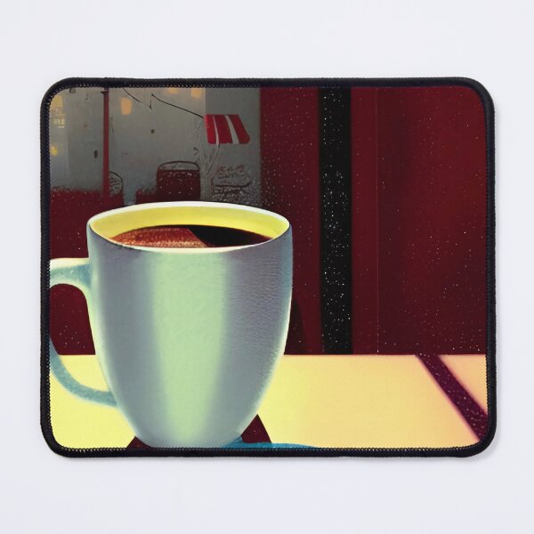 Item preview, coffee in front of the window designed and sold by OverAltruist.
