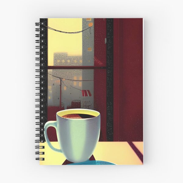 Item preview, coffee in front of the window designed and sold by OverAltruist.
