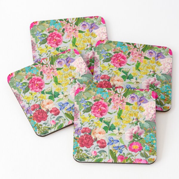 Item preview, Elegant vintage floral purple flowers and roses, botanical pattern, vintage floral illustration, off white flowers design designed and sold by ZeinabTaha.