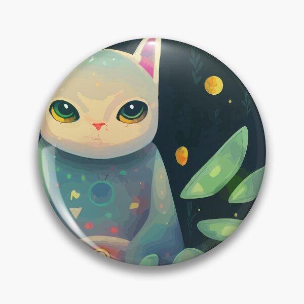 Item preview, A scifi space cat  designed and sold by ducksoupstudio.