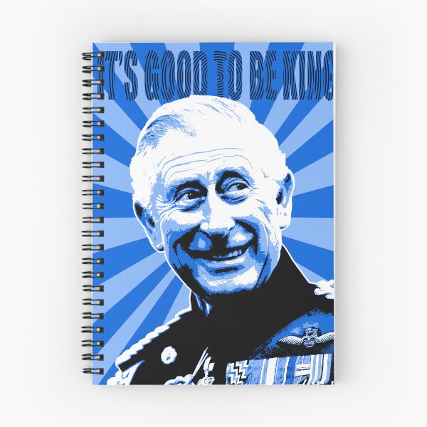 Item preview, It's Good to be King - Blue designed and sold by Gary Hogben.