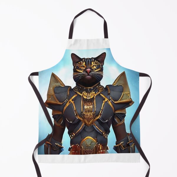 Aperçu de l'œuvre Chat divin doré créée et vendue par Catagraphic.