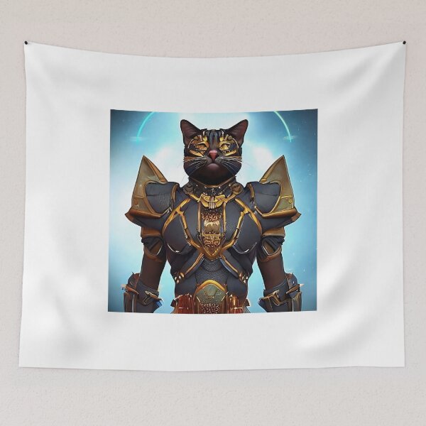 Item preview, Golden godlike cat designed and sold by Catagraphic.