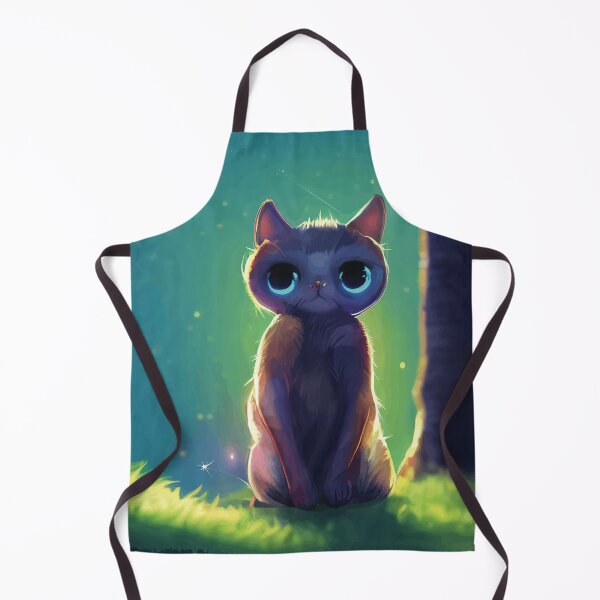 Item preview, a glowing cute kitten designed and sold by ducksoupstudio.