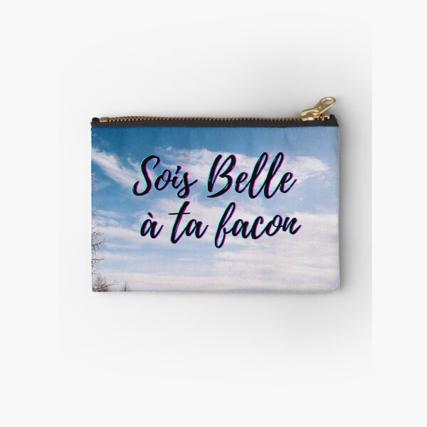 Item preview,  Be beautiful in your own way - popular French quotes theme gifts  designed and sold by RebelliousRosee.
