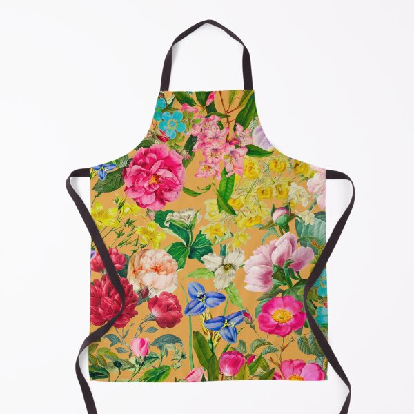 Artikelvorschau, Elegante Vintage Blumen lila Blumen und Rosen, botanisches Muster, Vintage Blumenillustration, orange Blumen Design entworfen und verkauft von ZeinabTaha.