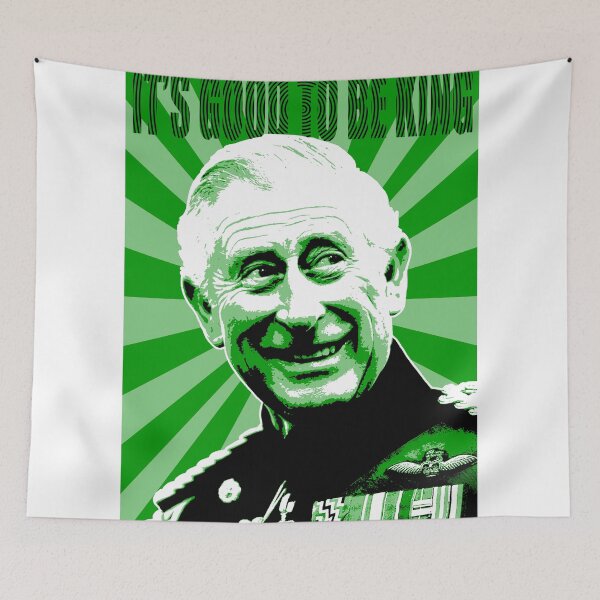 Item preview, It's Good to be King - Green designed and sold by Gary Hogben.