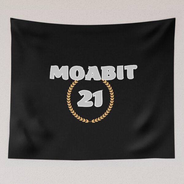 Item preview, Berlin Moabit Vintage Logo T-Shirt designed and sold by Suzy Perez Art.