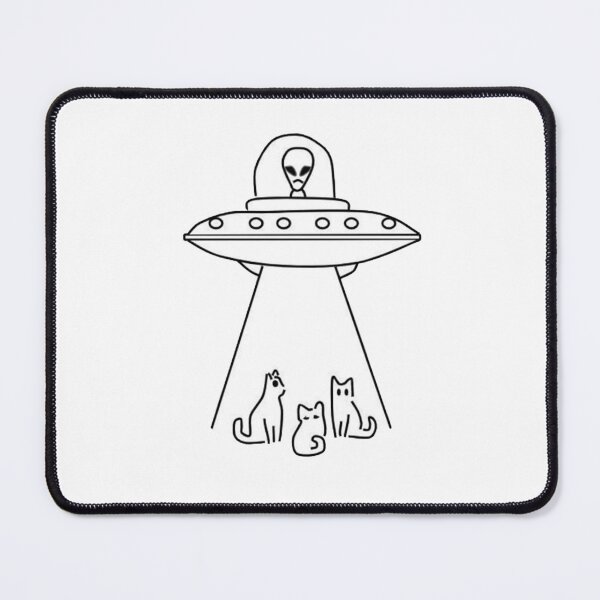 Item preview, ALIENS ARE CATCHING CATS !!! designed and sold by batucebeci.