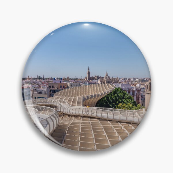 Item preview, View of the Metropol Parasol or Wooden Bridge in Seville, Spain designed and sold by WorldScenery.