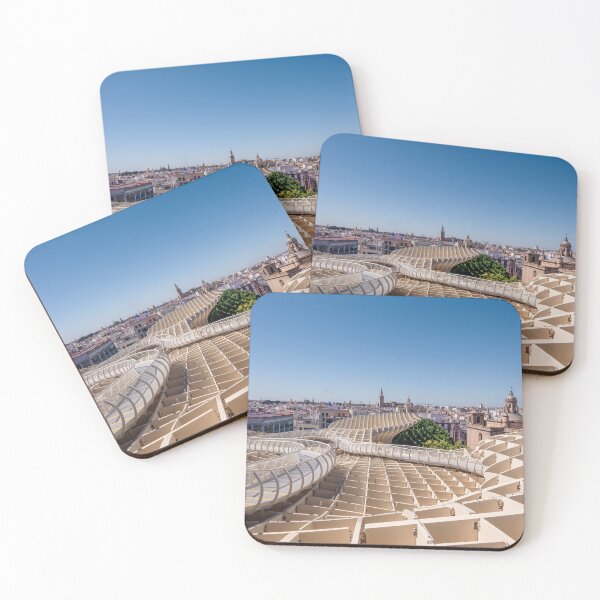 Item preview, View of the Metropol Parasol or Wooden Bridge in Seville, Spain designed and sold by WorldScenery.