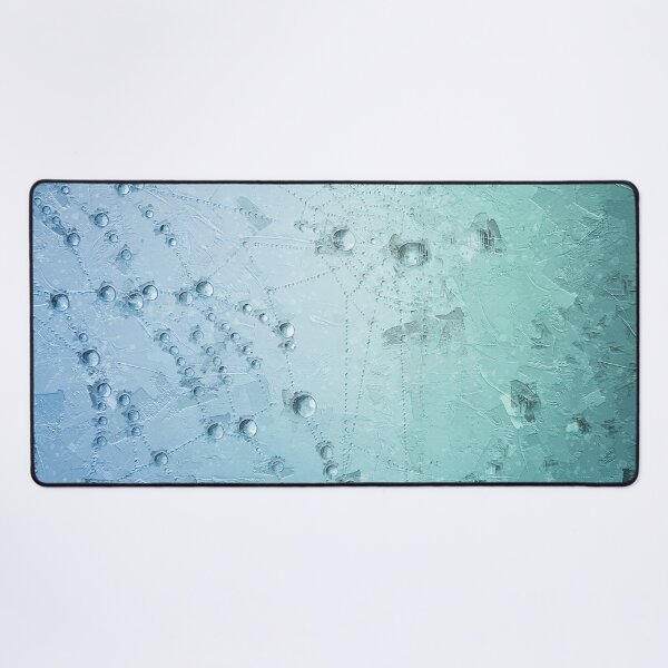 Item preview, Dreamy Blue Dew Drops Web designed and sold by werdantem.
