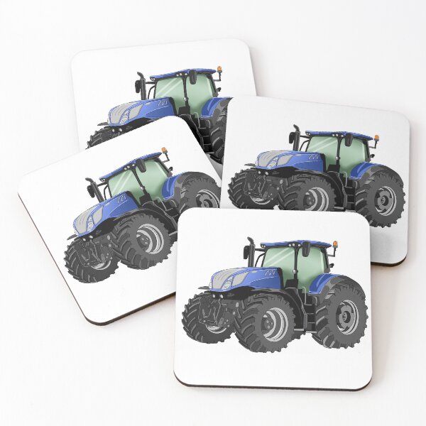 Item preview, Tractor Blue Tractor Drawing designed and sold by Neebotha.