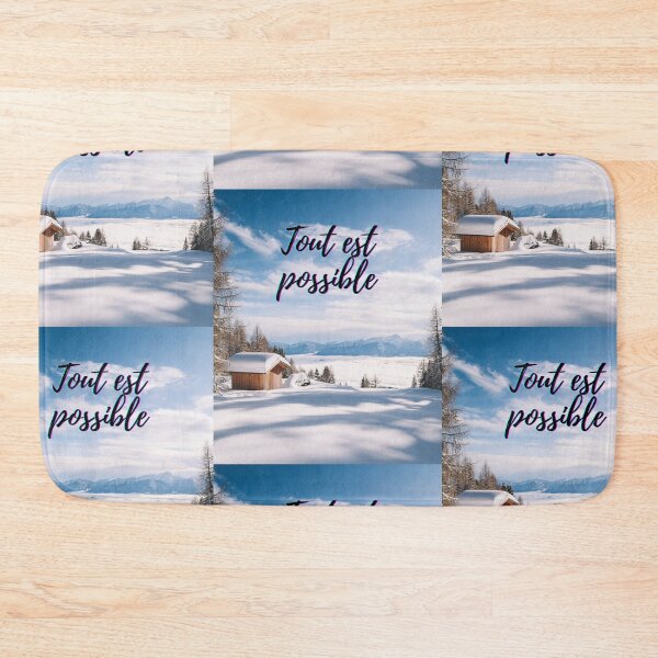 Item preview, Anything is possible - popular french quotes theme gifts  designed and sold by RebelliousRosee.