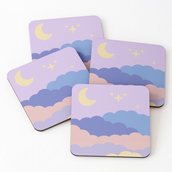 Item preview, Starry Purple Dreamy Sky Graphic Design designed and sold by cerenalkan.