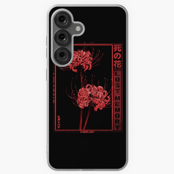 Aperçu de l'œuvre Lys araignée japonais dans une fleur esthétique d'anime grunge créée et vendue par Otakuniverse.