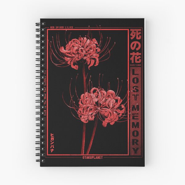 Item preview, Japanese Spider Lily in Grunge Anime Aesthetic Flower designed and sold by Otakuniverse.