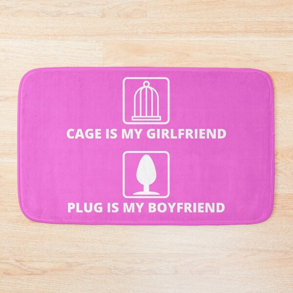Item preview, Cage is my Girlfriend Plug is my Boyfriend Sissy Life designed and sold by SISSY4SISSIES.
