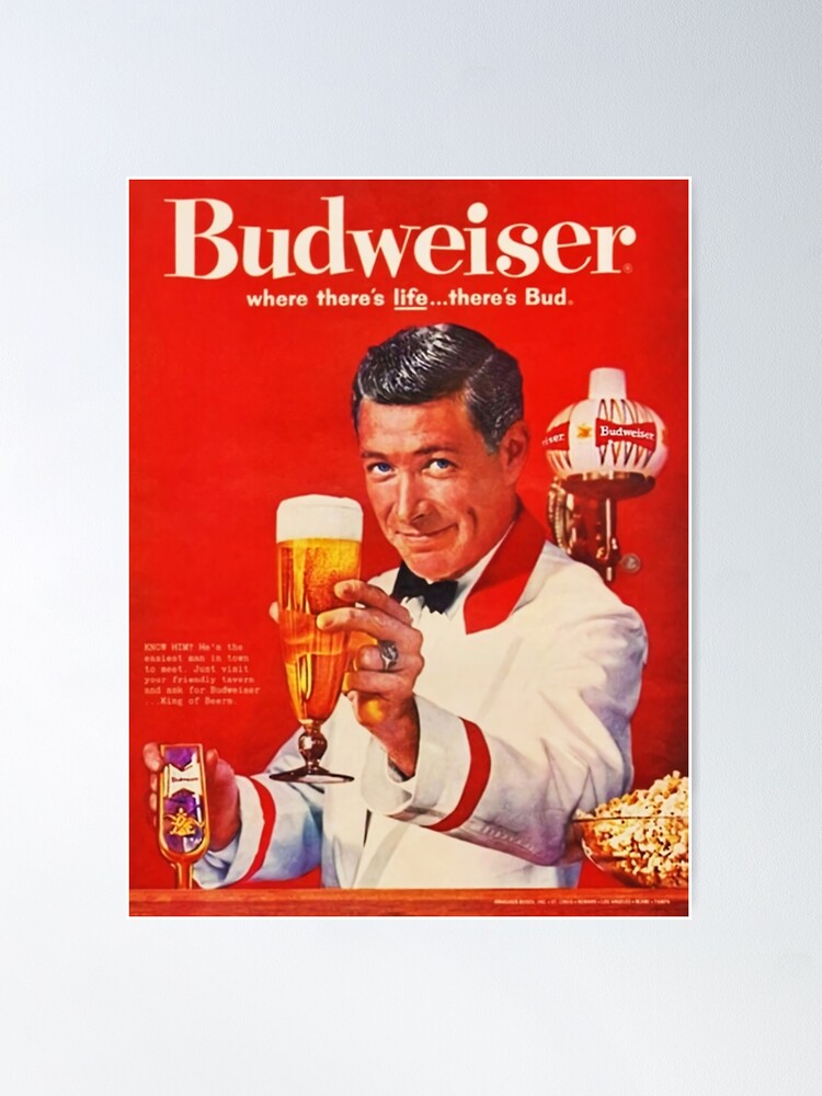 Budweiser Poster, 1800s