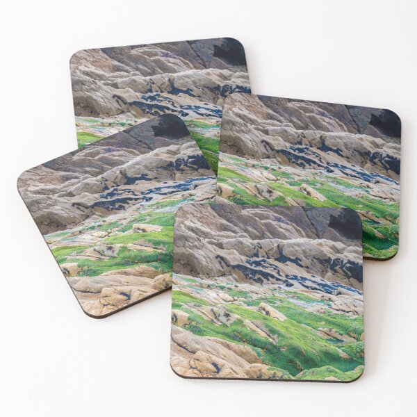 Item preview, Côte Sauvage - cliff at low tide designed and sold by OskiOnTour.