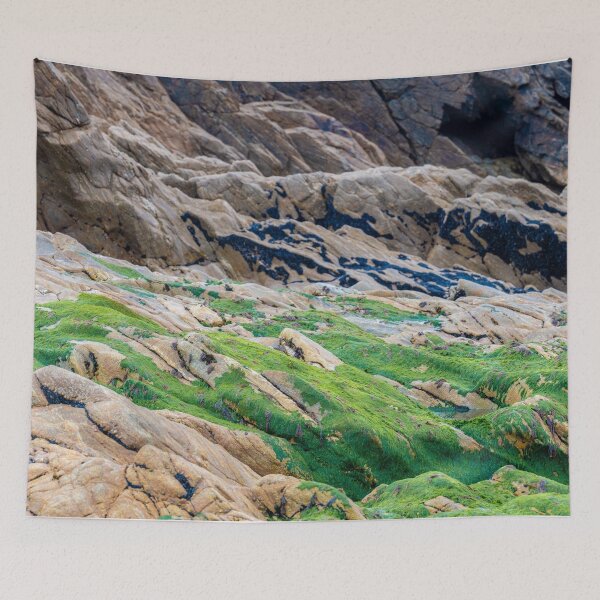 Item preview, Côte Sauvage - cliff at low tide designed and sold by OskiOnTour.